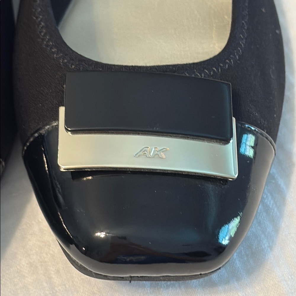 Anne Klein Sport Akuna Black Flats - Picture 7 of 11